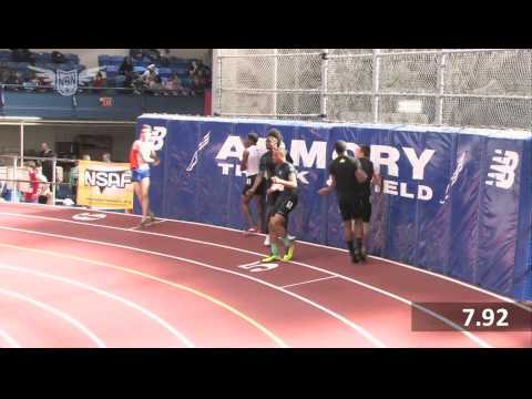 Boys 60m Hurdles Heat 2 - New Balance Nationals Indoor 2013
