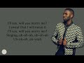 Jason Derulo - Marry Me (lyrics)
