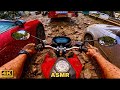 4K POV Just Saved From Falling🫣 Driving On Damaged Road Pure ASMR Ketanpovdrive