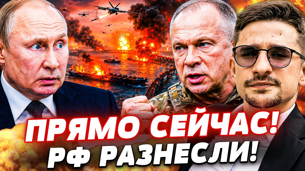 😱СРОЧНО! ЭТО ТОЛЬКО НАЧАЛО: ВСУ МОЩНЕЙШЕ РВАНУЛИ НА КРЫМ! ТУДА ПОЛЕТЕЛО ВСЁ! 