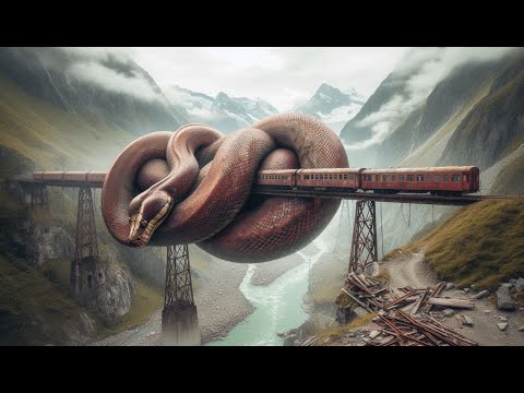 Prehistorické hady tak děsivé, dokonce i Titanoboa skrýval #trend #art #trend #Snakezia