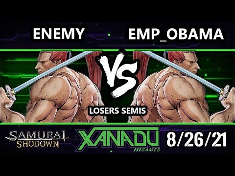F@X 420 Losers Semis - Enemy (Genjuro) Vs. EMP_Obama (Genjuro) Samurai Shodown