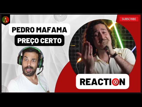 PEDRO MAFAMA m/v "Preço Certo" - REACT | Ao Vivo na Antena 3 | Que Loucura é ESTA???