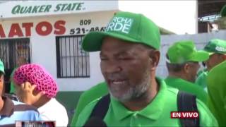 Movimiento Marcha Verde se prepara para iniciar concentración en Azua