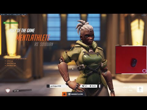The Most AGRESSIVE Sojourn in Season 4 - POTG! GALE SOJOURN OVERWAATCH 2 GAMEPLAY
