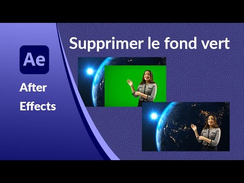 Supprimer le fond vert dans After Effects