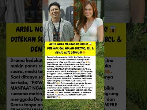 Ariel Noah Ketahuan Tegang saat Disinggung Wulan Guritno #shorts