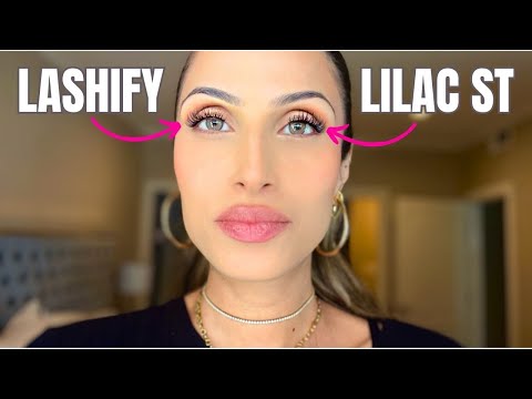 LASHIFY VS LILAC st DIY Lash Extensions | Which Lasted Longer? Application Tips