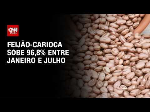Preço do feijão-carioca aumenta 96,8% em 2026, aponta levantamento da VR | CNN AGRO NEWS