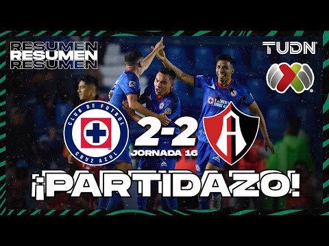 Highlights and goals | Cruz Azul 2-2 Atlas | CL2024 - Liga MX Matchday 16 | TUDN