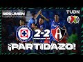 Resumen y goles | Cruz Azul 2-2 Atlas | CL2024 - Liga Mx J16 | TUDN