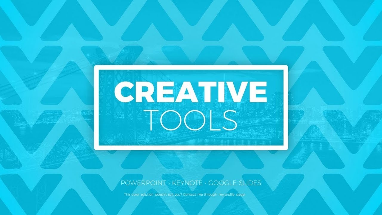 Creative Tools Powerpoint Template