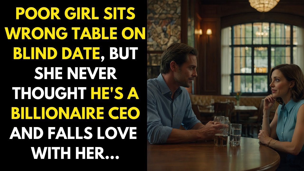 Poor Girl Sits Wrong Table On Blind Date,Never Thought He's Billionaire CEO And Falls Love With Her