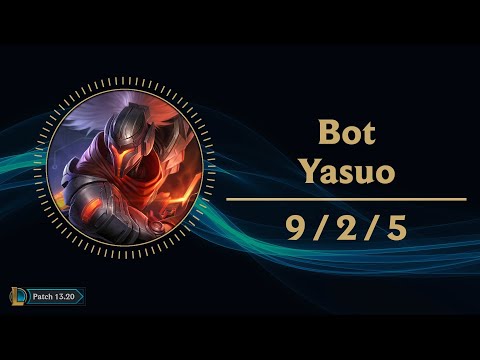 Yasuo Bot vs Xayah Korean Challenger Replay Patch 13.20