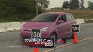 MotorWeek | Road Test: 2015 Mitsubishi Mirage