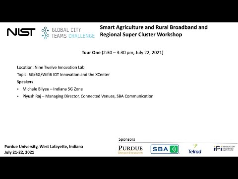 Tour 1 GCTC ARSC Workshop // 5G 6G Wifi6 IOT Innovation and the XCenter