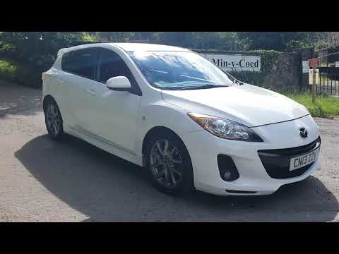 2013 Mazda 3 Venture edition 1.6td in Pearl white