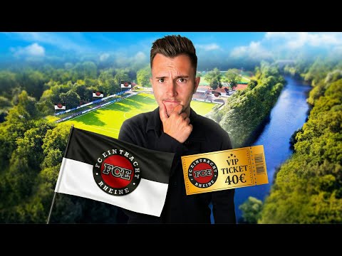 Ich teste das günstigste VIP-Ticket in einem Fußballstadion! 🔥 Exklusiv-Abenteuer für 40€ in Rheine?