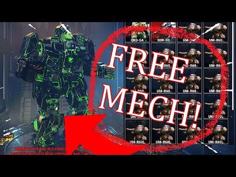 FREE MECH - "Razor" Wolverine 7H - Mechwarrior 5