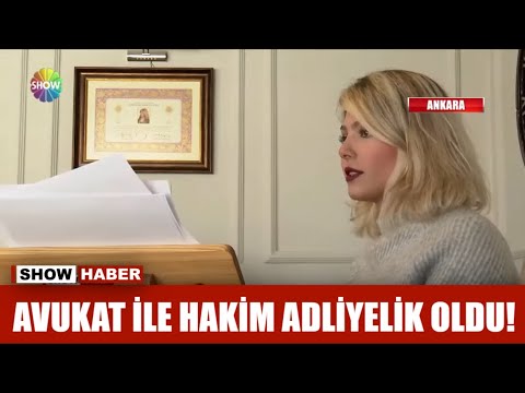 Avukat ile hakim adliyelik oldu!