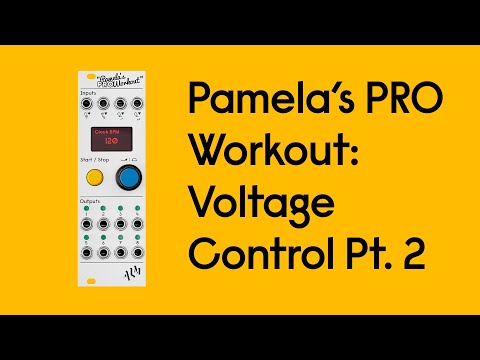 Pamela's PRO Workout: External CV Part 2 - Macros, Probabilistic Cross Fader, Acid Basslines