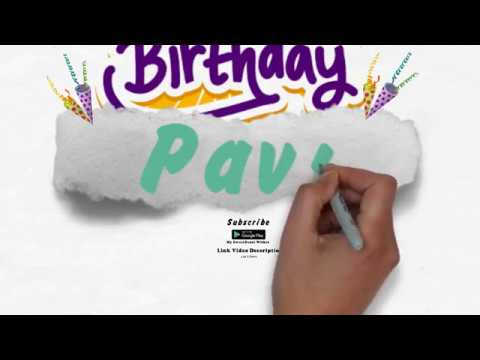 Happy Birthday Pavi