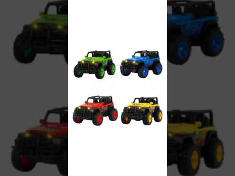 Auto A Friccion Camioneta Off Road 4x4