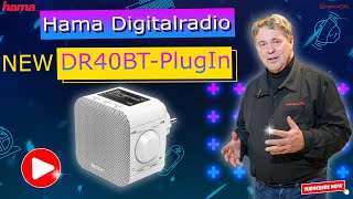 Hama Digitalradio DR40BT-PlugIn FM DAB DAB+ Bluetooth | Mandrops AG #hama #Digitalradio #mandrops