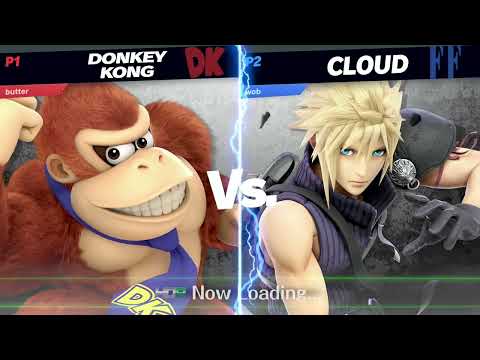 LoL75 HDR Singles WR1 - SA | Butter (Donkey Kong, Sephiroth) vs wobuff (Cloud)