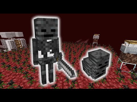 Minecraft Let's play |Episode 151... Collecting more wither skulls...