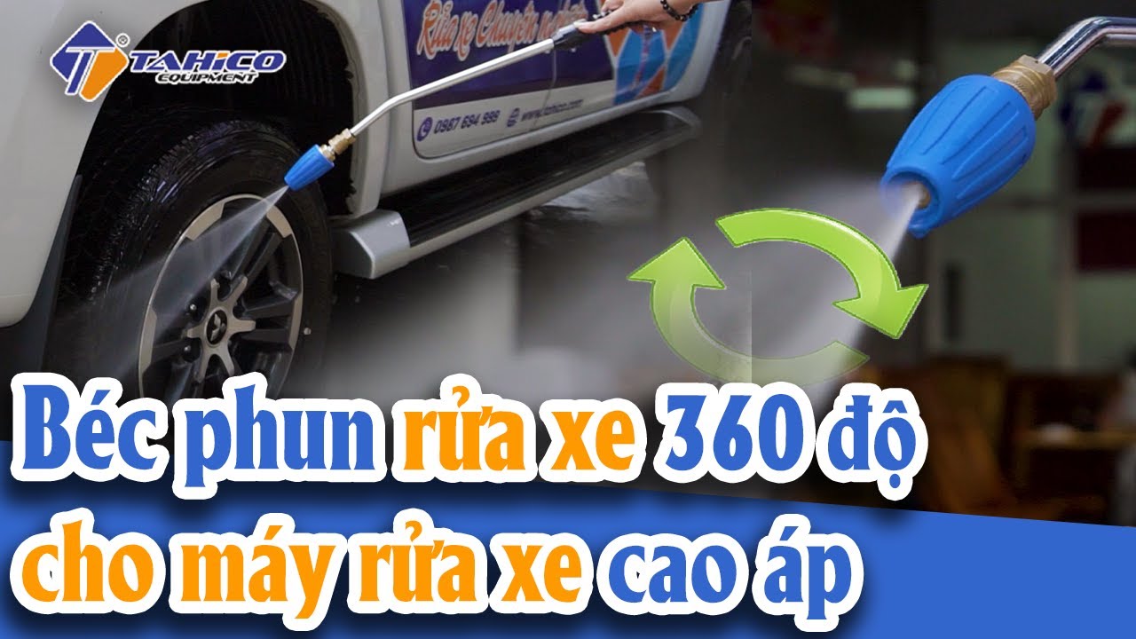 Béc 360 độ tia thẳng cho máy rửa cao áp 25