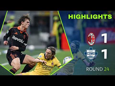 AC Milan - Como | 1-1 | Highlights | Serie A 2025-26 | milan como