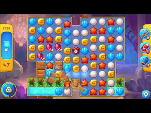 Fishdom  Level 7381 - 7390 (First Try) 🐟