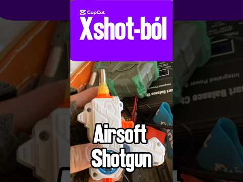 Xshot-ból Airsoft SHOTTI - Működik???😱😱😱