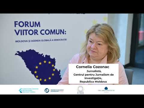 Cornelia Cozonac: „Fără presă liberă nu iese democrație. Ea nu trebuie să închidă ochii"