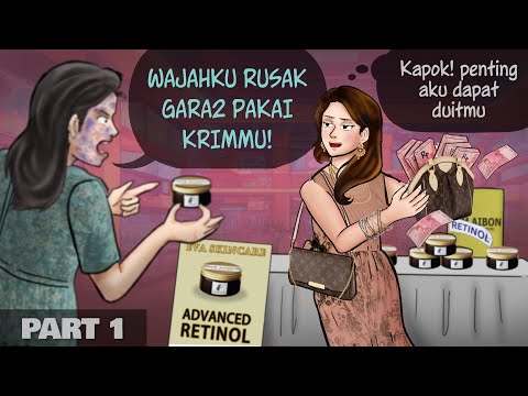 Skincare Business Overclaim 1 - Water + Flour Content Claims 5% Retinol | Animated Drama Cartoon