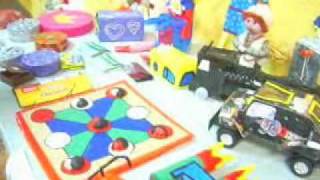 Exposición de trabajos con materiales reciclados.wmv