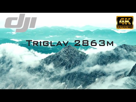 Triglav as you've never seen it before// 2 864 m// 4k // epic drone