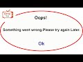 Fix Ometv App Oops Something Went Wrong Error Fix Ometv Went Wrong Error PSA 24