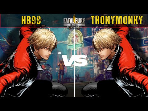 FF:CotW 🌟 HB98 (Rock) vs THONYMONKY (Rock)🌟Replay Match - FATAL FURY: City of the Wolves!