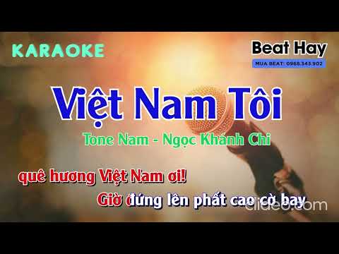 Việt nam tôi karaoke tone nữ ngọc khánh chi hạ tone