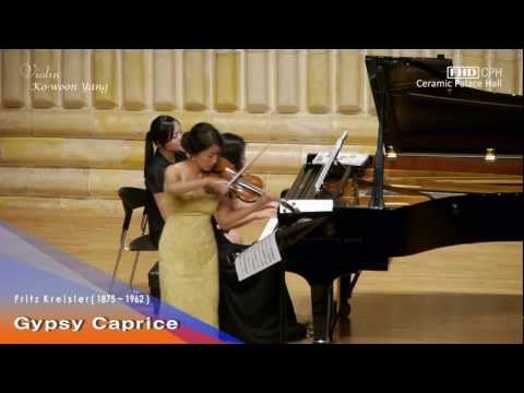Gypsy Caprice - Fritz Kreisler (1875-1962) Vn. Yang Kowoon 양고운