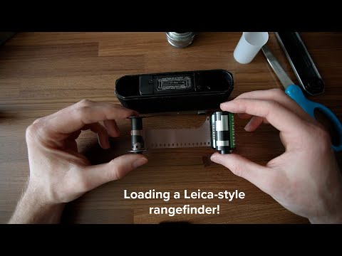 How to use a bottom-loading rangefinder camera (Leica, Canon, Zorki)
