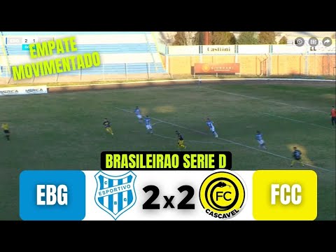 ESPORTIVO (RS) 2 X 2 CASCAVEL | BRASILEIRAO SERIE D | 07/08/21