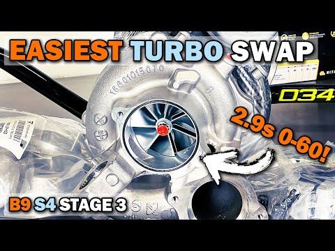 TTE710/810 Turbo DIY Install | Audi S4 B9 Stage 3 |  Hybrid Turbo Upgrade