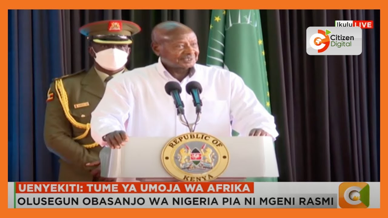 President Yoweri Kaguta Museveni's full speech during the unveiling of Raila Odinga's AUC candidacy