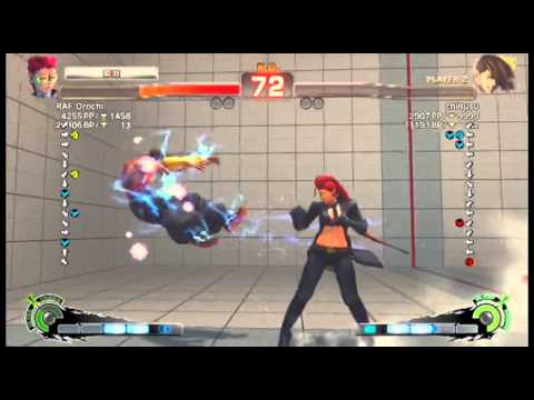 RAF Orochi ( C Viper ) VS chiltusu ( Yang ) Arcade Edition Ver 2012