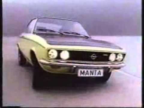 Werbung : Opel Manta A   -   Video ...............Oeni