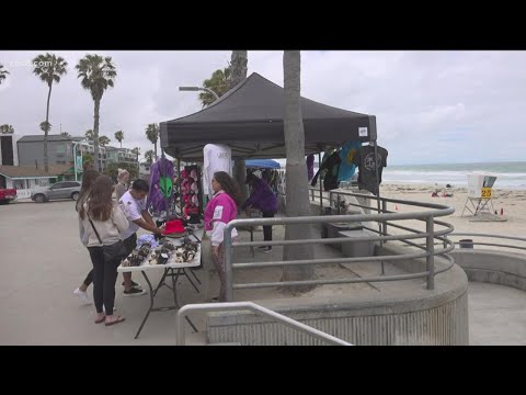 Controversy over vendor sales along boardwalk in Pacific Beach