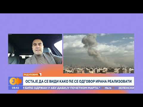 Izrael i SAD napali Iran - Teheran uzvratio I RTS Jutarnji program